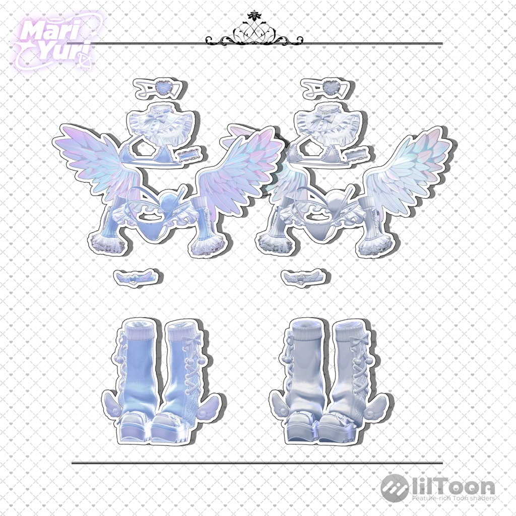 ✨Sale✨ʚ Bunny Angel Bikini ɞ 【12アバター対応 】
