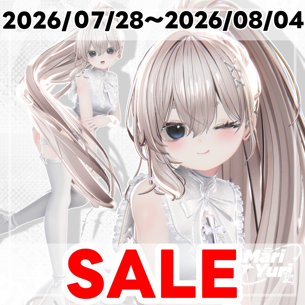 ✨SALE✨【16アバター対応 VRC Hair】 MYPonytail