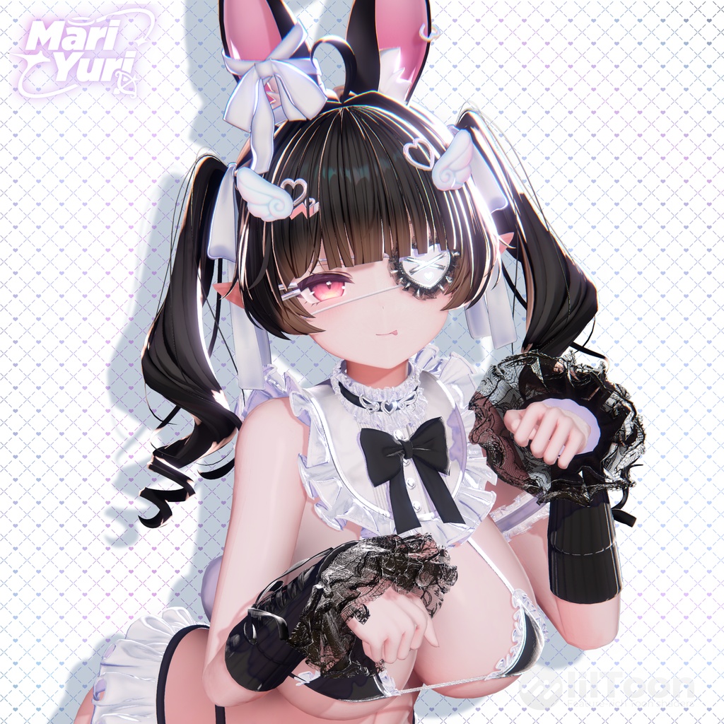 ✨Sale✨[VRC Hair】ʚ Bunny Angel Hair ɞ _ [12アバター対応 】