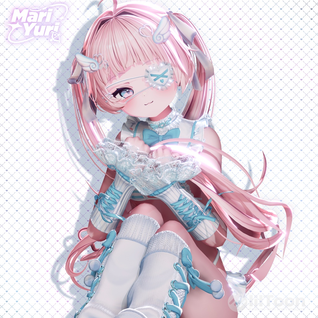 ✨Sale✨[VRC Hair】ʚ Bunny Angel Hair ɞ _ [12アバター対応 】