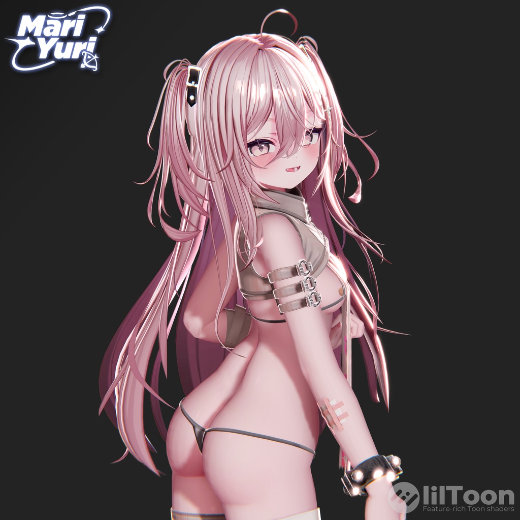 ✨Sale✨[VRC Hair】MYハーフツイン 【14アバター対応 】