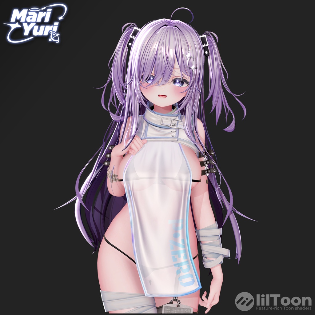✨Sale✨[VRC Hair】MYハーフツイン 【14アバター対応 】