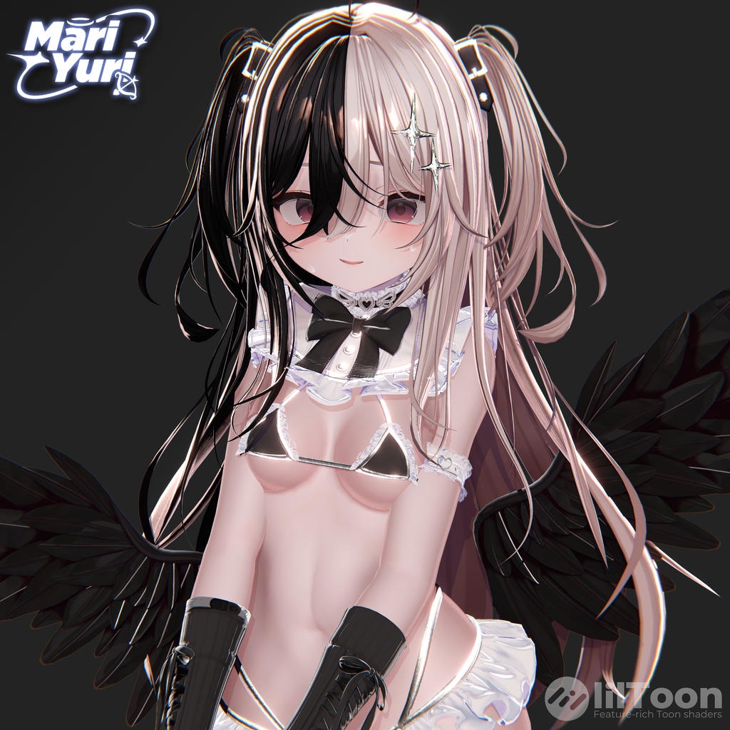 ✨Sale✨[VRC Hair】MYハーフツイン 【14アバター対応 】