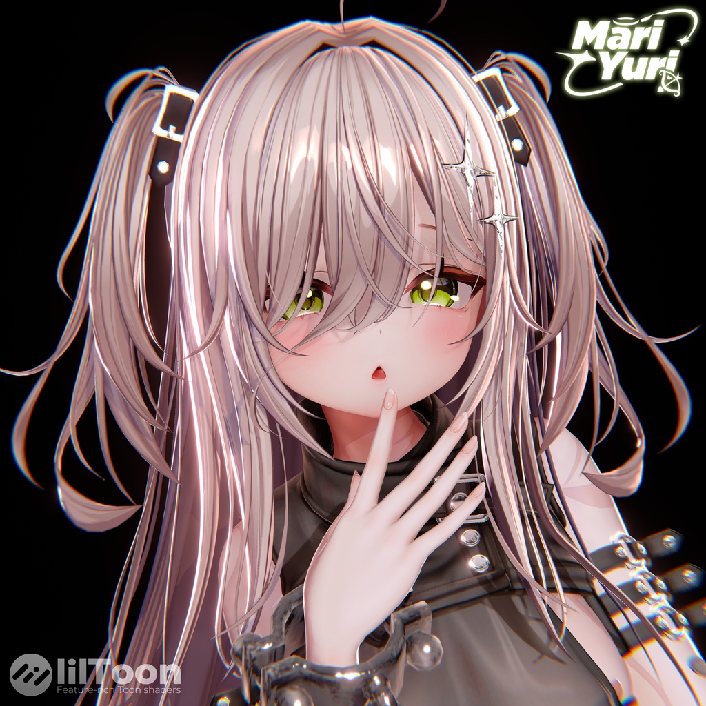 ✨Sale✨[VRC Hair】MYハーフツイン 【14アバター対応 】