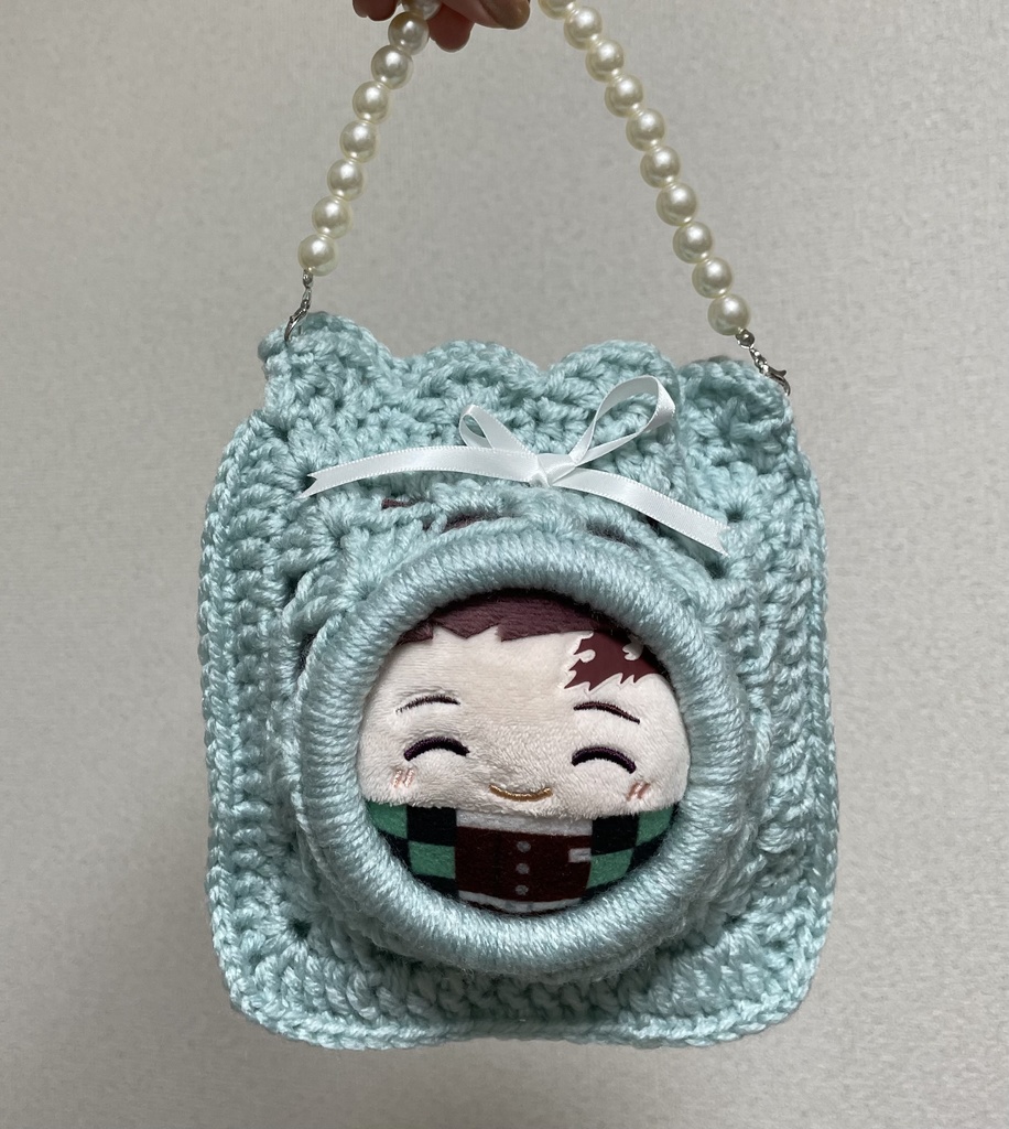 【このページの説明を参考に】顔出しバッグ