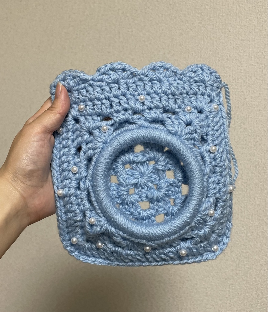 【このページの説明を参考に】顔出しバッグ