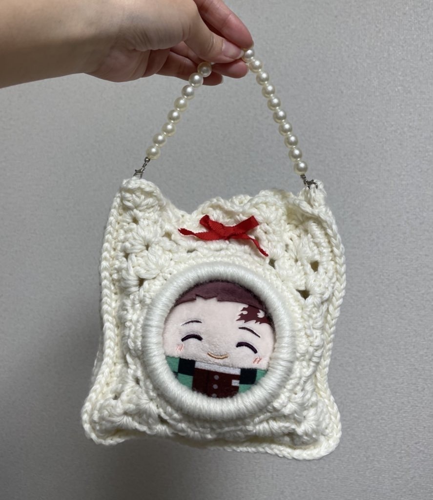 【このページの説明を参考に】顔出しバッグ