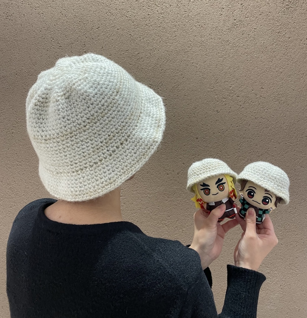 ぬいと人間のお揃い帽子 ※ぬい帽子は別ページ