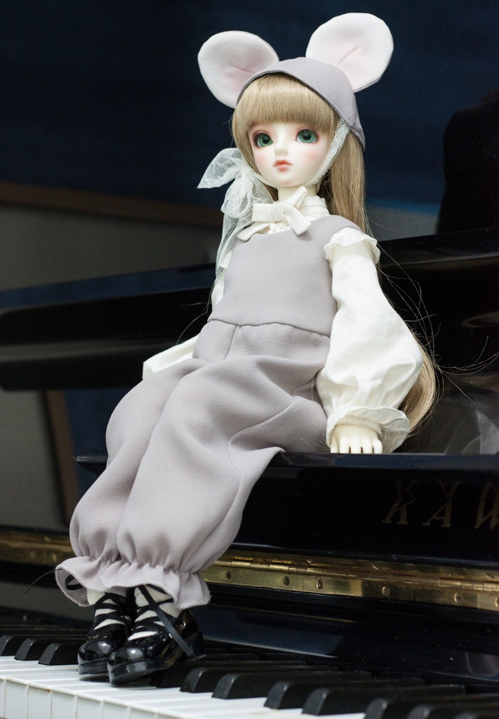 1/4 ねずみオールインワン(ブラウスは付きません)