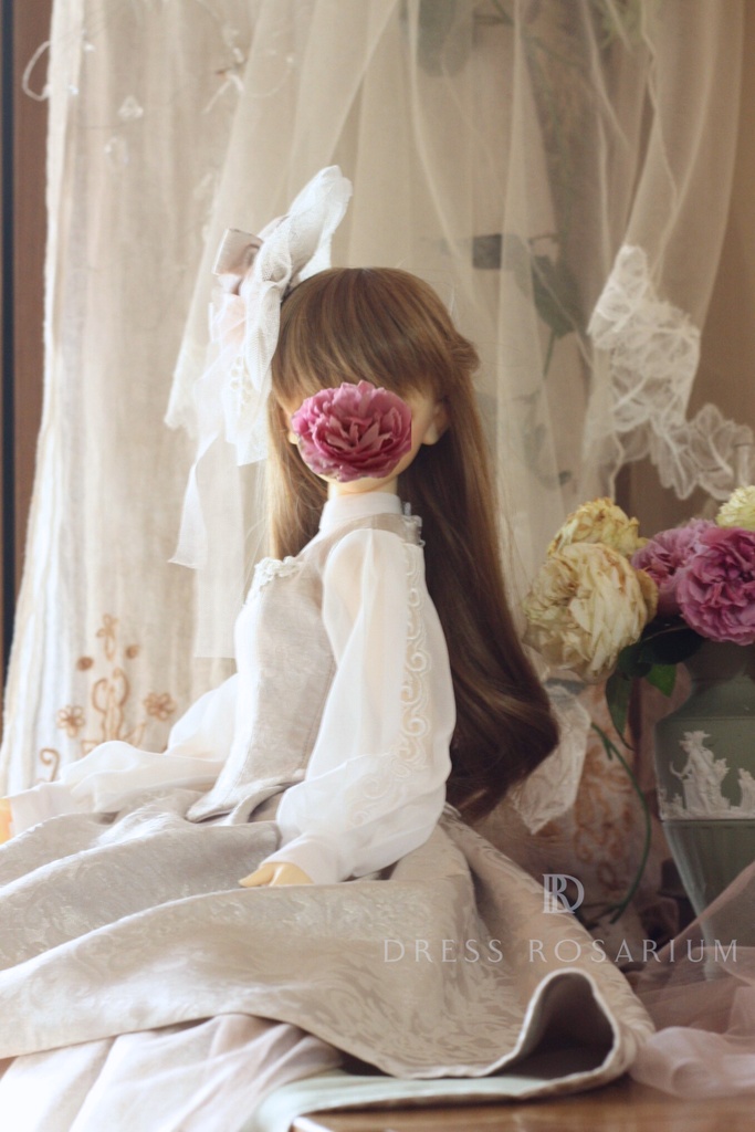 60㎝ドール用)エンタシスのブラウス(ブラウス単品)