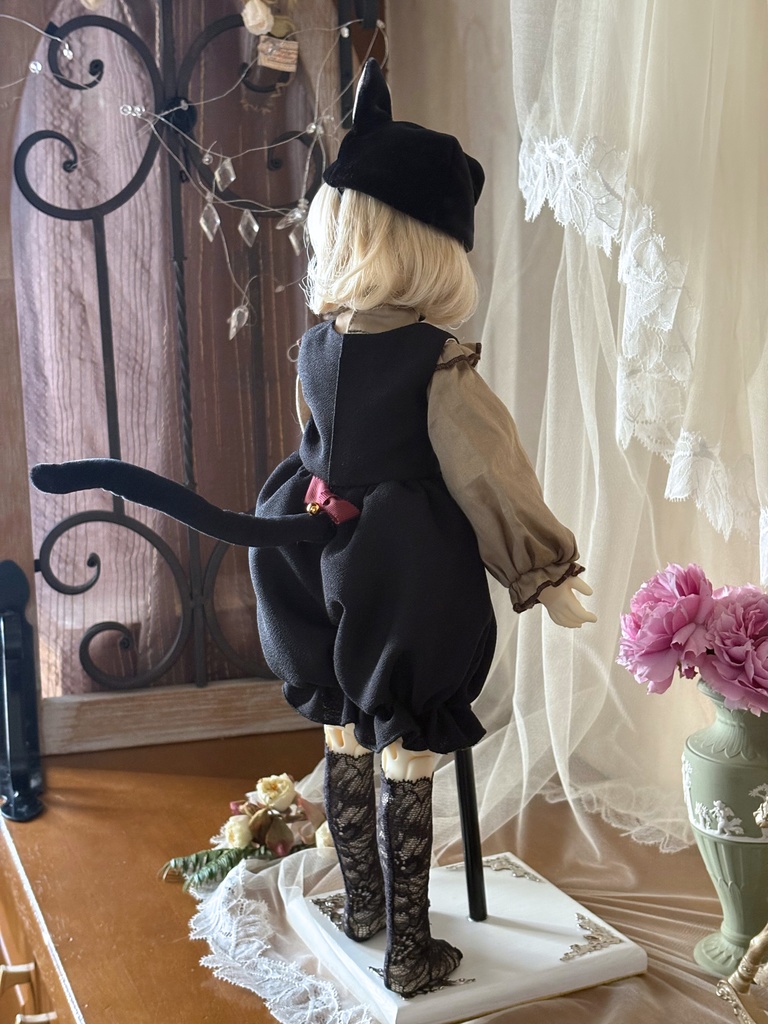 黒猫オールインワンセット(ブラウスおよび靴下は付きません)