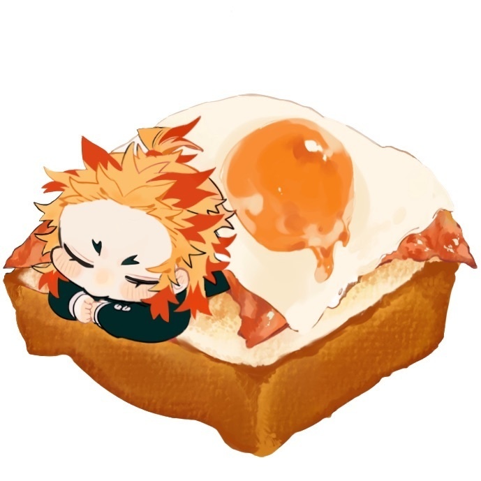 目玉焼きトースト煉獄さん