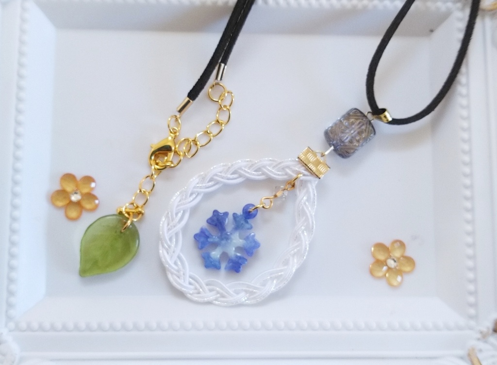 【twst】アップルボア❄️イメージペンダント🍎⚡🐬💀