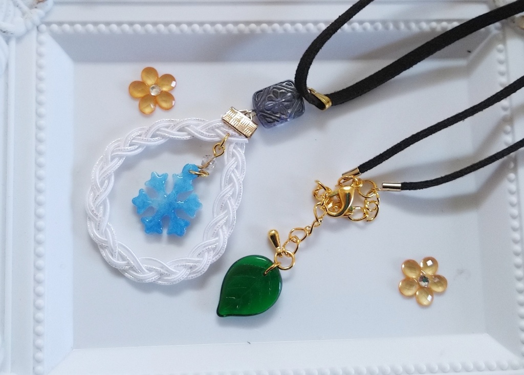 【twst】アップルボア❄️イメージペンダント🍎⚡🐬💀