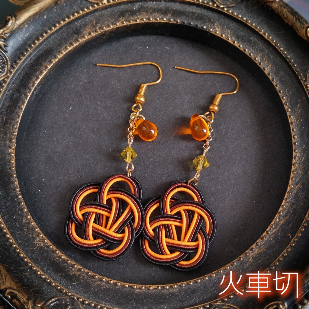 【とうらぶ】梅結びピアス/イヤリング