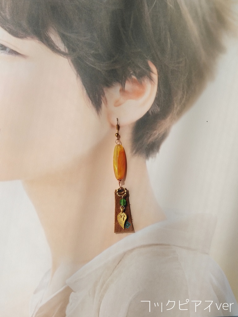 【twst】タマーシュナ・ムイナ🦁👳👑🦇イメージピアス/イヤリング