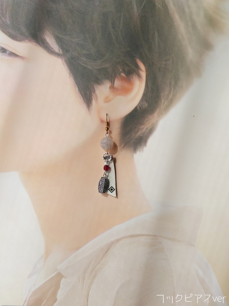 【twst】タマーシュナ・ムイナ🦁👳👑🦇イメージピアス/イヤリング