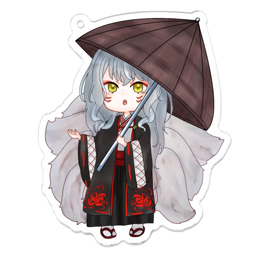 お狐様あくりるきーほるだー2