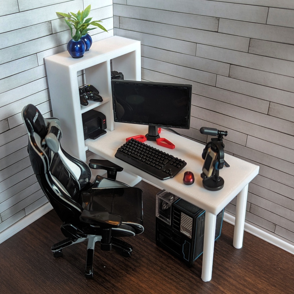 Miniature Cube Shelf (オビツろいど用キューブ本棚)