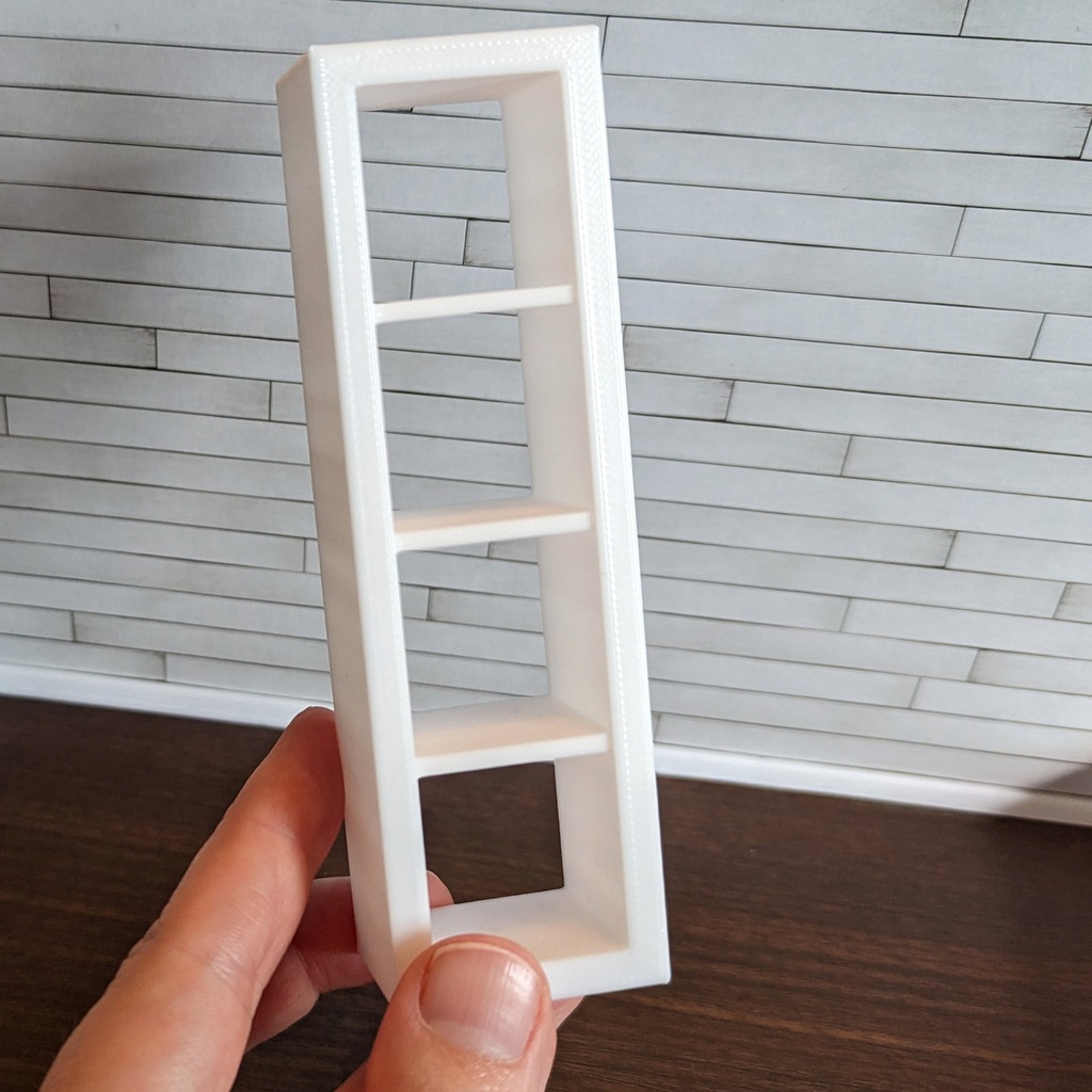 Miniature Cube Shelf (オビツろいど用キューブ本棚)