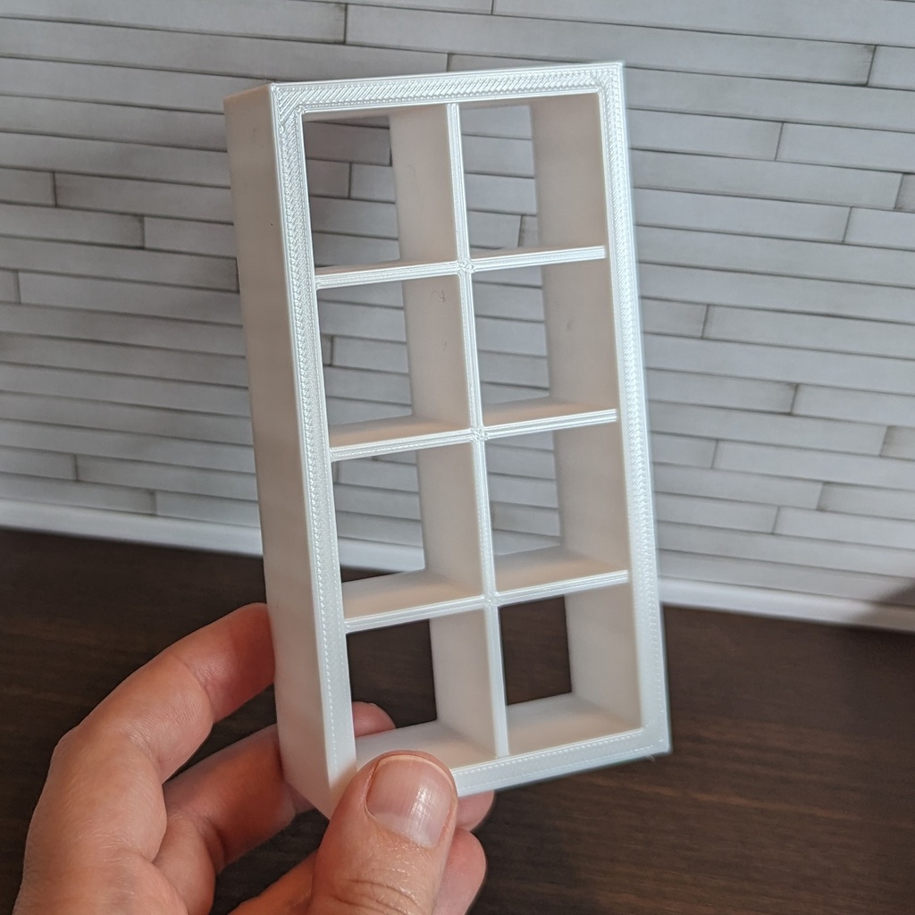 Miniature Cube Shelf (オビツろいど用キューブ本棚)
