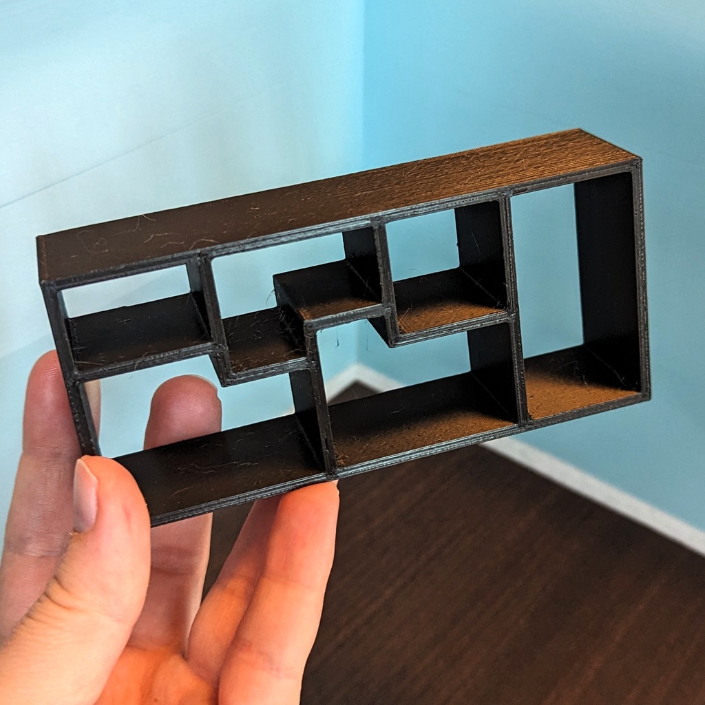 Miniature Chinese Shelf (オビツろいど用中国系の本棚)
