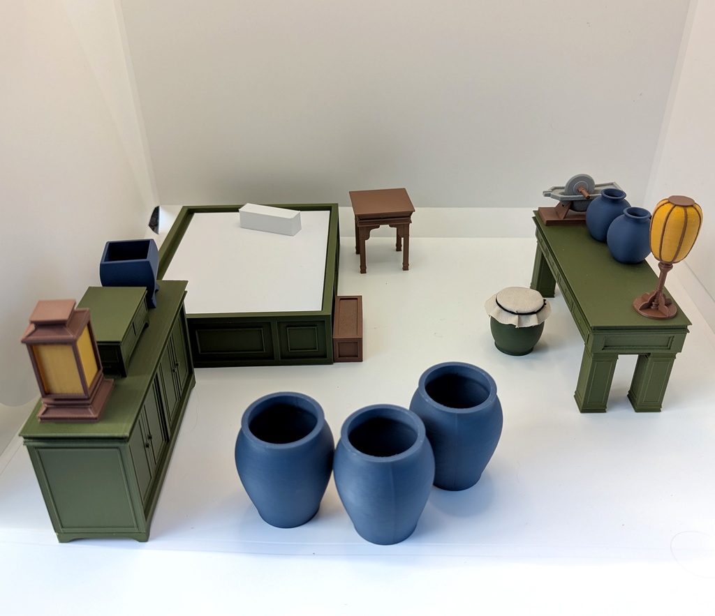 A Chinese Girl's Bedroom Set