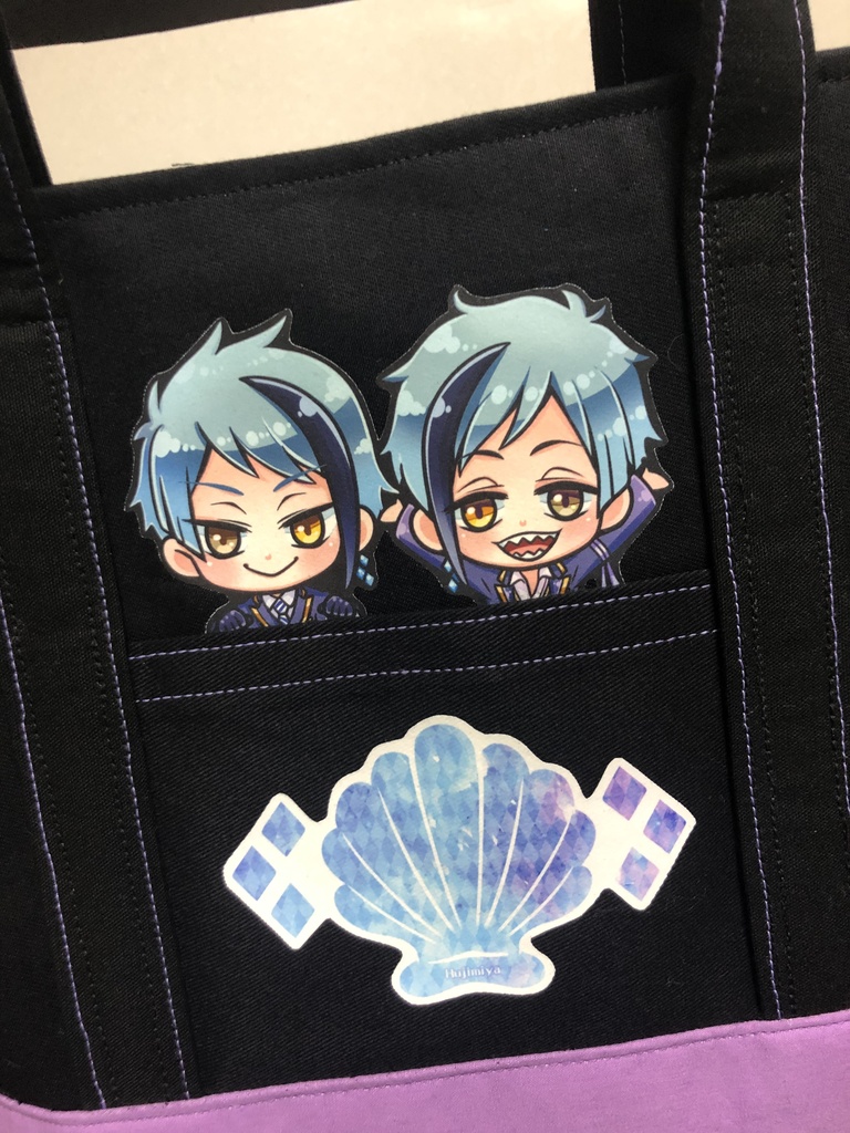 ツイステ★ジェイド&フロイド★トートバック