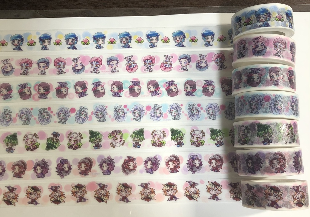 鬼滅の刃🌟マスキングテープ③