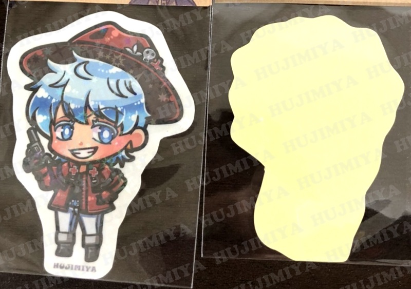 吸血鬼すぐ死ぬ★ホログラムシール★①