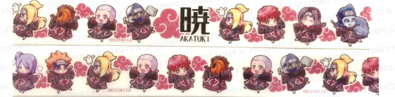 NARUTO★アクリルキーホルダー&マステ&シール