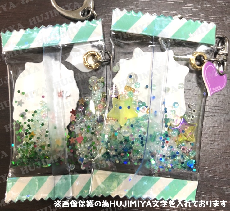 ジェイド&フロイド★キャンディバック風★キーホルダー
