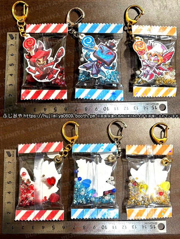 ハズビンホテル💗キャンディバック風💗キーホルダー