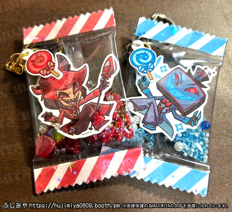 ハズビンホテル💗キャンディバック風💗キーホルダー