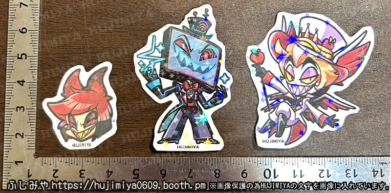 ハズビンホテル💗ホログラムステッカー💗セット