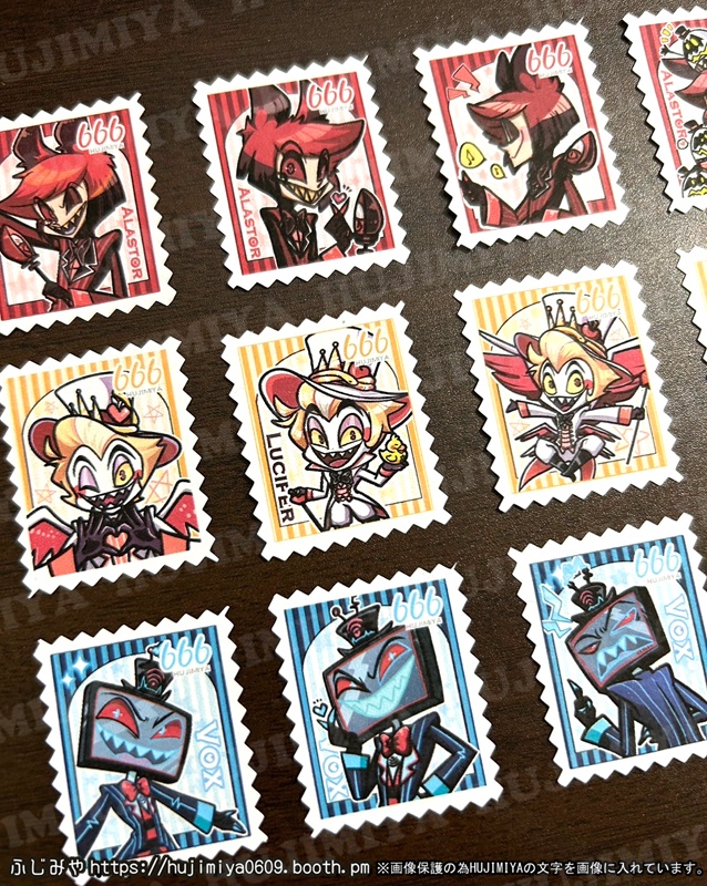 ハズビンホテル💗デザインシール✨②