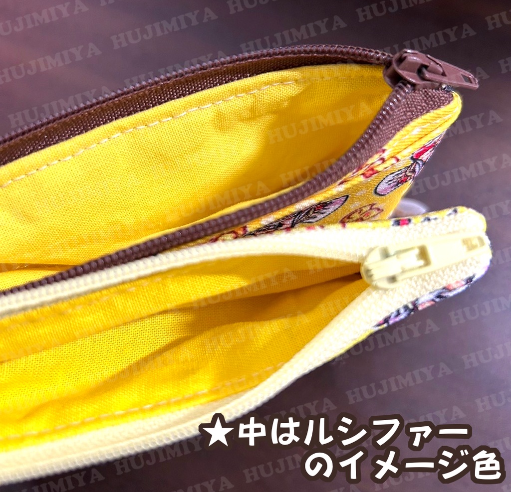 ハズビンホテル💛ティシュケース付きポーチ💛ルシファー