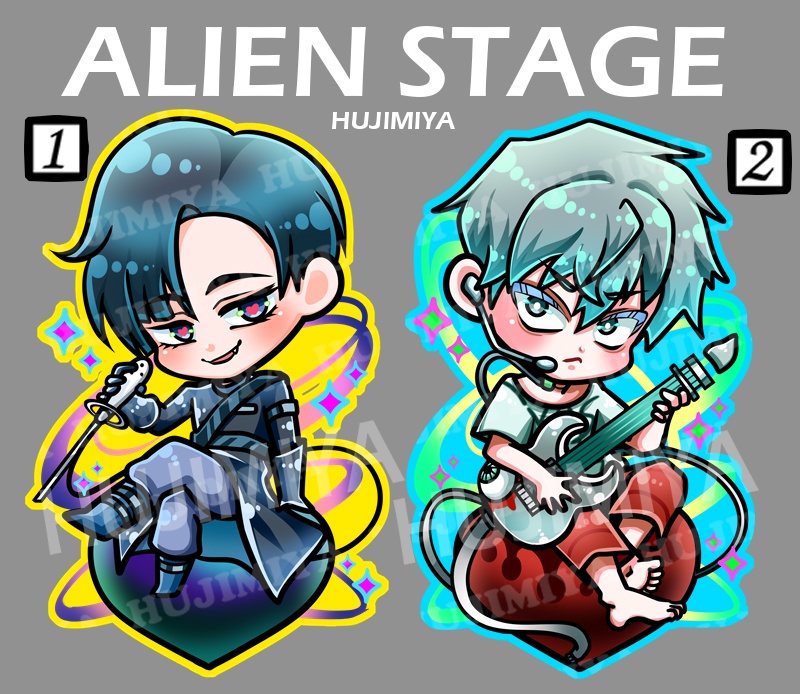 ALIENSTAGE★エイリアンステージ★ホログラムシール