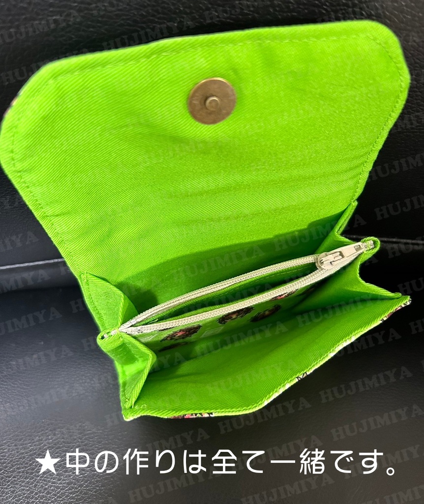 鬼滅の刃★鬼★ミニ財布①