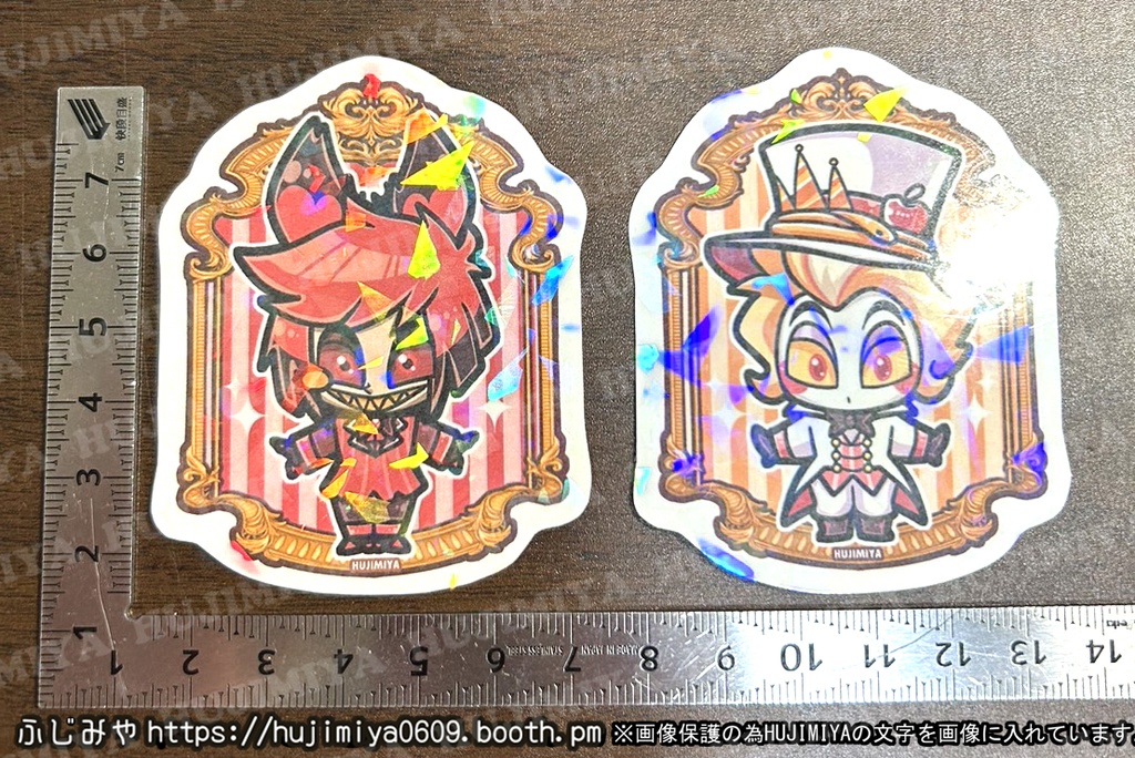 ハズビンホテル💗Hazbin Hotel💗ミニホログラムシール②