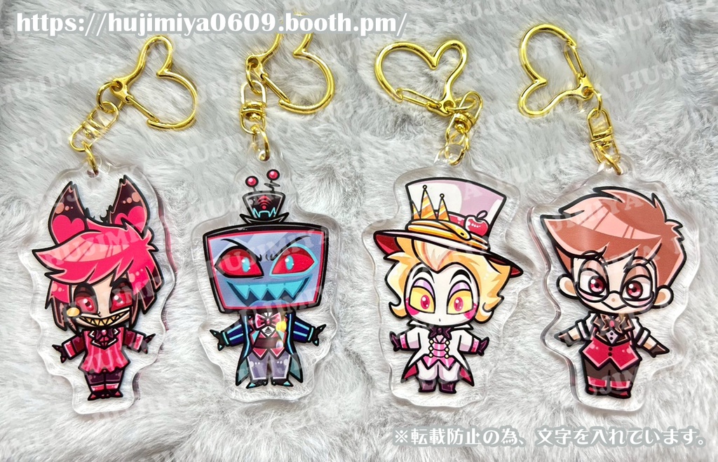 💖ハズビンホテル💖みにアクリルキーホルダー💖
