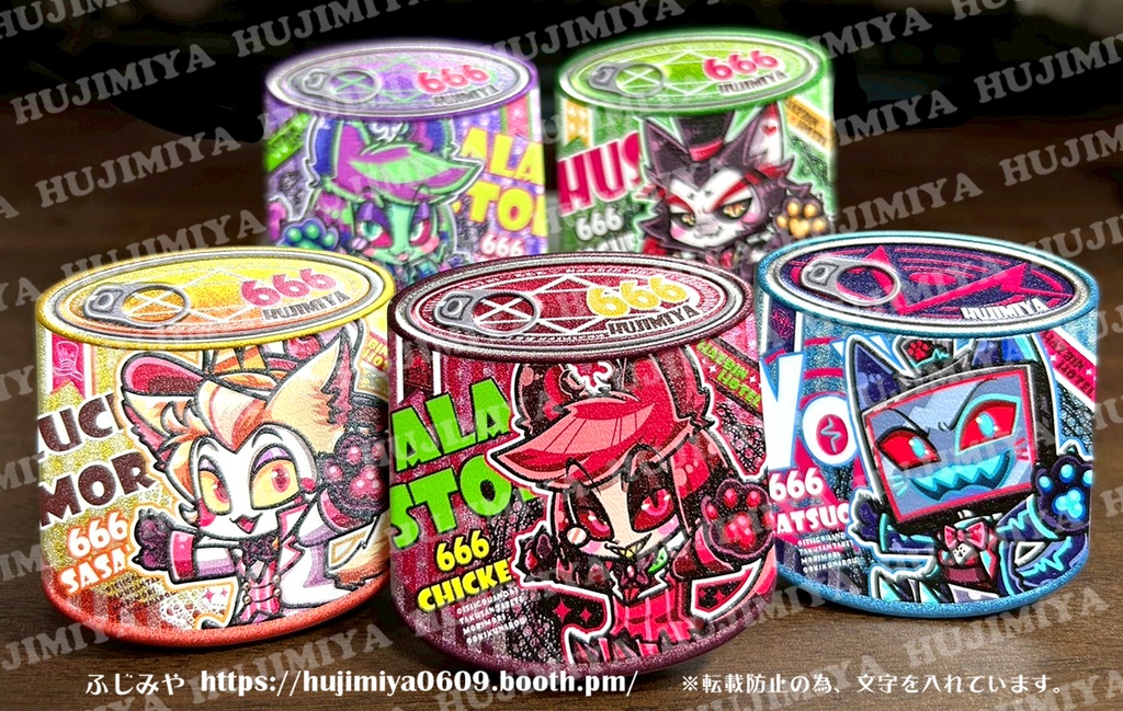 ハズビンホテル❤️ねこ缶バッチ❤️