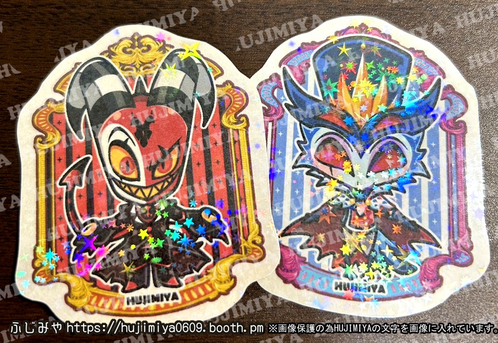 ヘルヴァボス★HelluvaBoss★ホログラムシール①