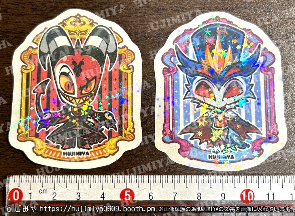 ヘルヴァボス★HelluvaBoss★ホログラムシール①