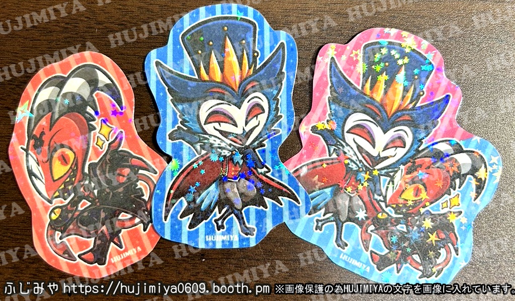 ヘルヴァボス★HelluvaBoss★ホログラムシール②