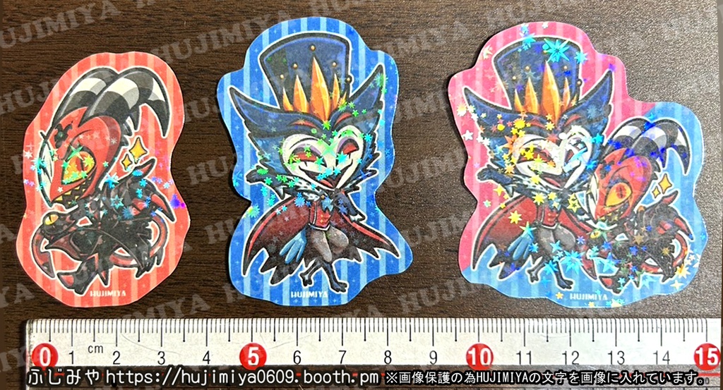 ヘルヴァボス★HelluvaBoss★ホログラムシール②