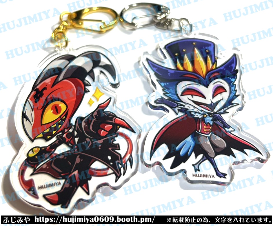 HelluvaBoss★ヘルヴァボス★アクリルキーホルダー