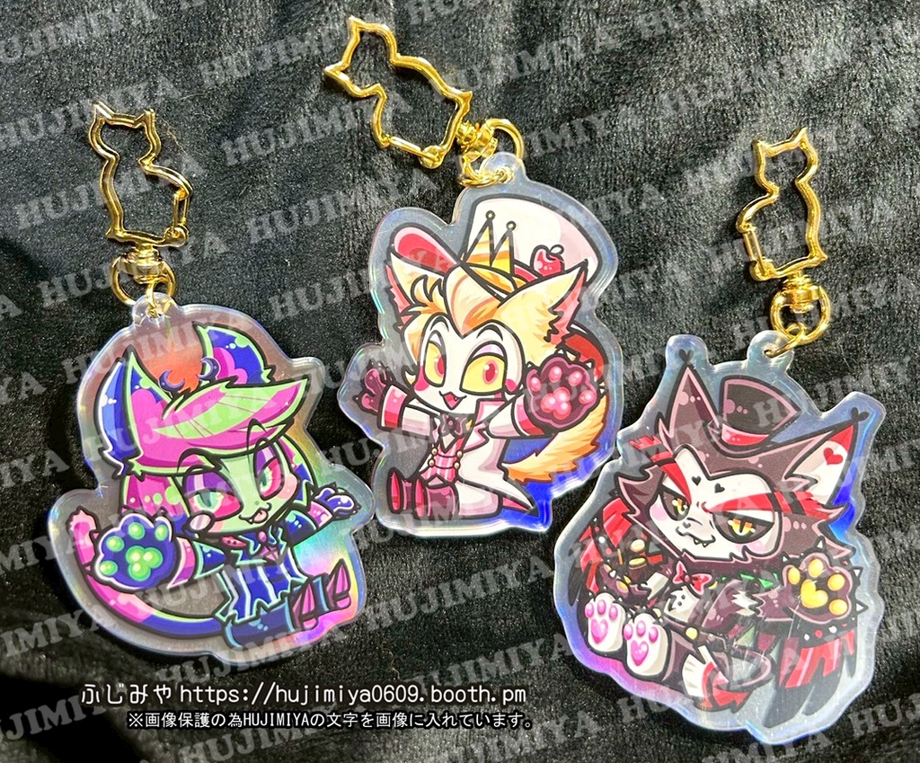 ハズビンホテル★オーロラアクリルキーホルダー★③