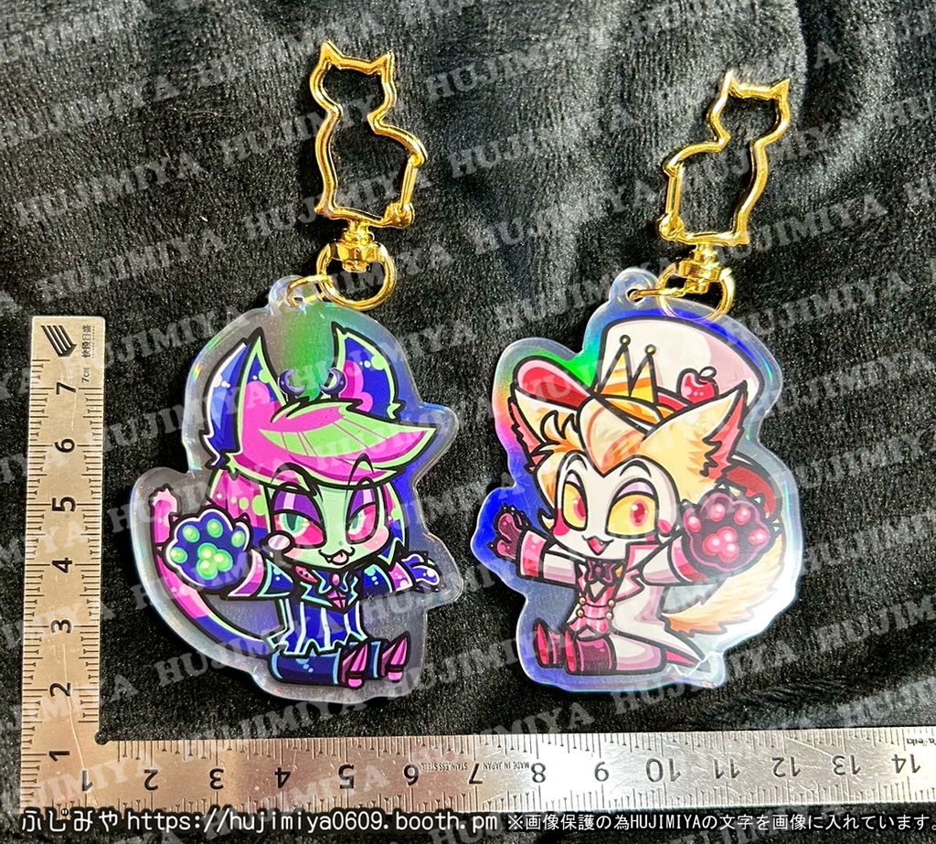 ハズビンホテル★オーロラアクリルキーホルダー★③