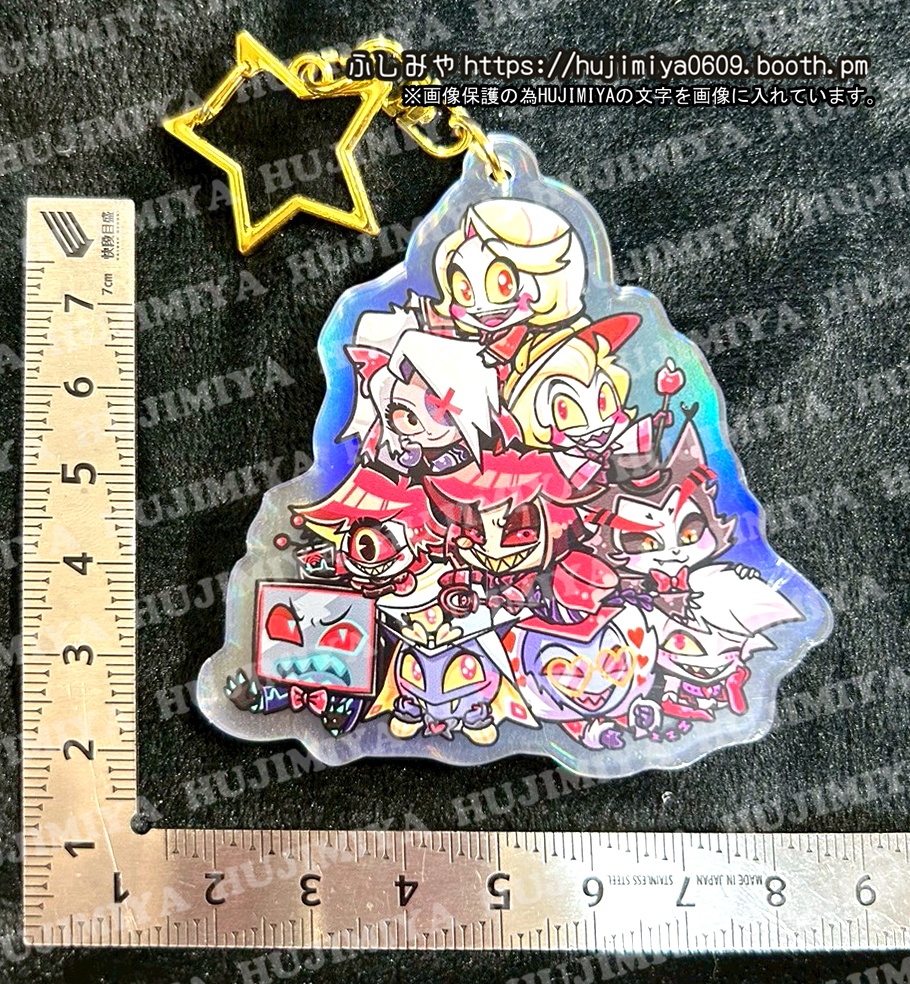 ハズビンホテル★オーロラアクリルキーホルダー★④